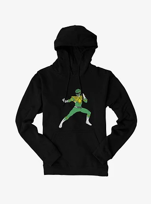 Mighty Morphin Power Rangers Green Ranger Action Move Hoodie
