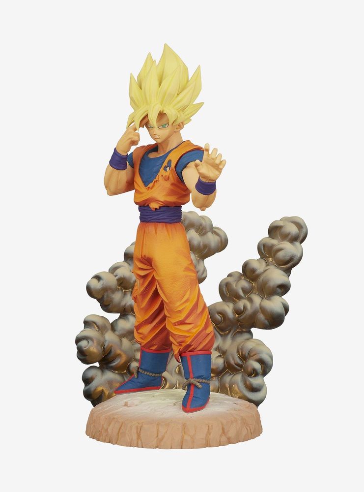 Banpresto Dragon Ball Z Solid Edge Works Vol.2 Super Saiyan Trunk Figure  yellow