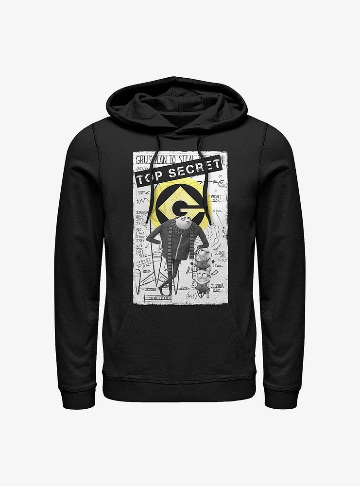 Minions Top Secret Hoodie