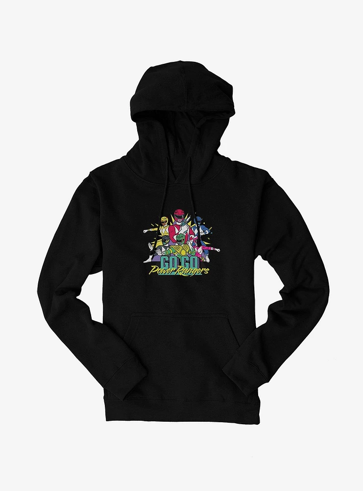 Mighty Morphin Power Rangers Go Hoodie