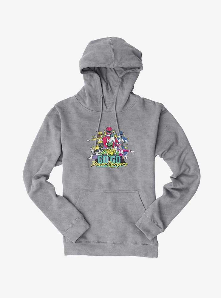 Mighty Morphin Power Rangers Go Hoodie