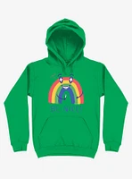 Rainbow Knife Be Nice 2.0 Kelly Green Hoodie