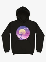 Neon Bonsai Wave Hoodie