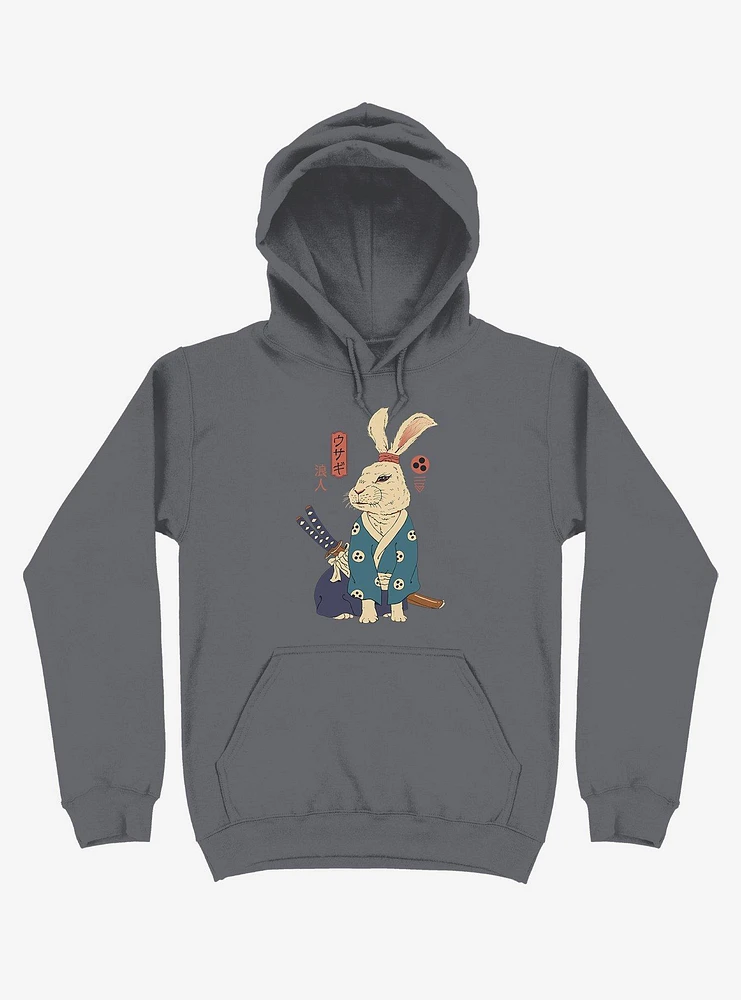 Rabbit Ronin Usagi Asphalt Grey Hoodie