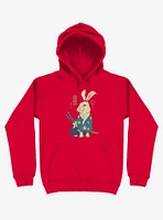 Rabbit Ronin Usagi Red Hoodie