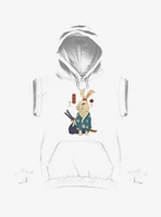 Rabbit Ronin Usagi White Hoodie