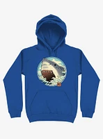 Shark Attack! Royal Blue Hoodie