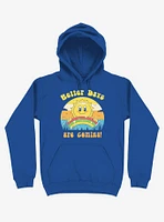 Rainbow Sun Better Days Are Coming Royal Blue Hoodie