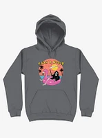 Life's A Beach! Grim Reaper Asphalt Grey Hoodie