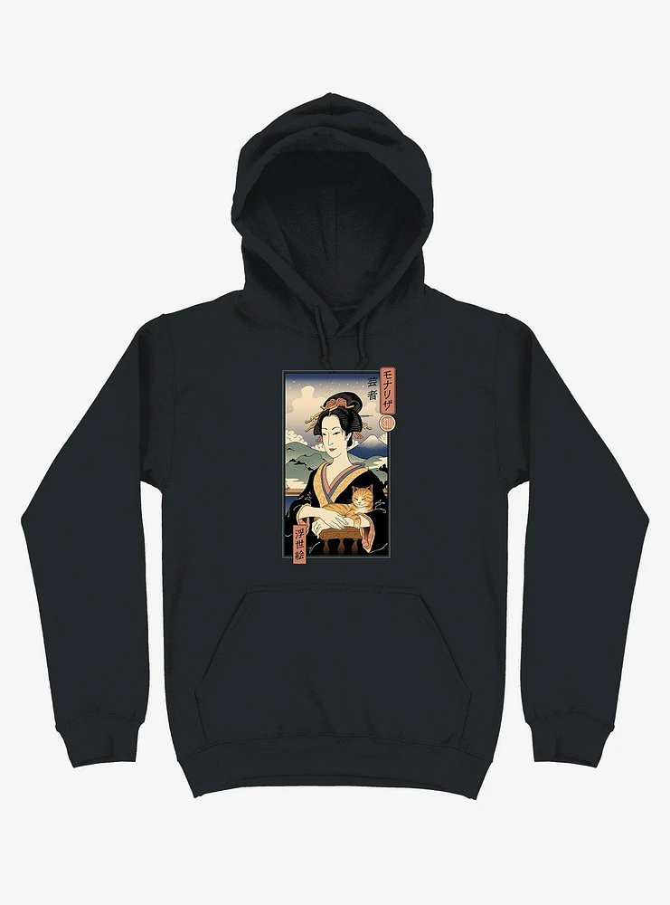 Geisha Cat Lisa Ukiyo-e Hoodie