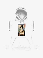 Geisha Cat Lisa Ukiyo-e White Hoodie