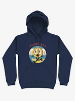 Peace Maker Boy Navy Blue Hoodie