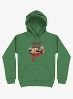 Sacred Ramen Ocean Kelly Green Hoodie