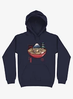 Japanese Ramen Navy Blue Hoodie