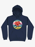 Grateful Heart Navy Blue Hoodie