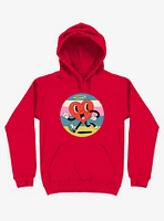 Grateful Heart Red Hoodie