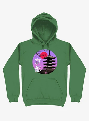 Kyoto Wave Kelly Green Hoodie