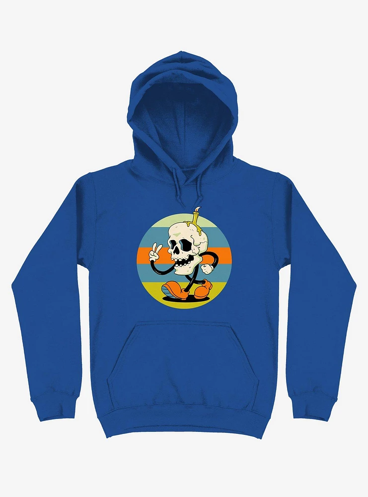 Skull Candle Boy Royal Blue Hoodie