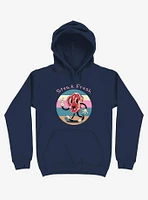 Steak Fresh! Navy Blue Hoodie