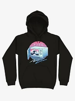 The Micro Wave! Black Hoodie