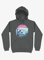 The Micro Wave! Asphalt Grey Hoodie