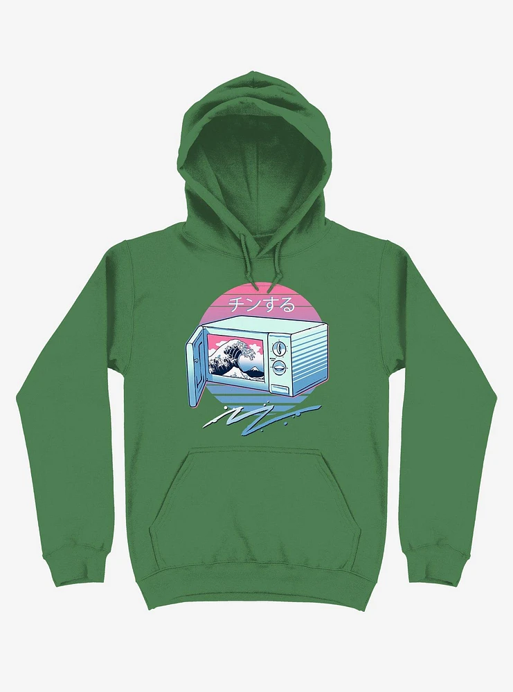 The Micro Wave! Kelly Green Hoodie