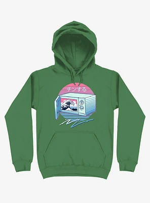 The Micro Wave! Kelly Green Hoodie