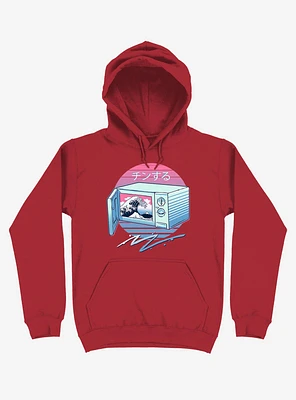 The Micro Wave! Red Hoodie