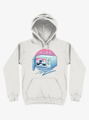 The Micro Wave! White Hoodie