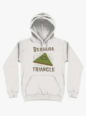 Bermuda Triangle Grass White Hoodie