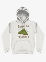 Bermuda Triangle Grass White Hoodie