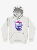 Boba Wave Tea White Hoodie