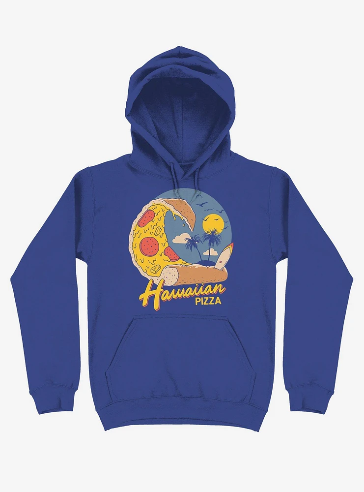 Hawaiian Pizza Royal Blue Hoodie