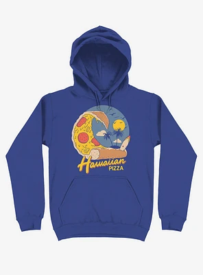 Hawaiian Pizza Royal Blue Hoodie