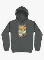 Monster Zero Ukiyo-e Asphalt Grey Hoodie