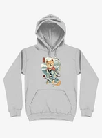 Shiba Inu Silver Hoodie