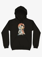 The Kiss Ukiyo-e Black Hoodie