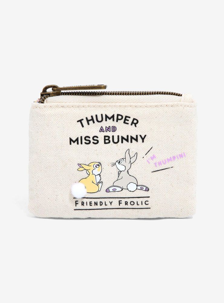 Loungefly Disney Bambi Thumper & Miss Bunny Coin Purse - BoxLunch Exclusive
