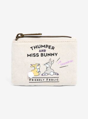 Loungefly Disney Bambi Thumper & Miss Bunny Coin Purse - BoxLunch Exclusive