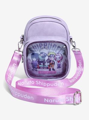 Naruto Shippuden Chibi Team 7 Pin Collector Crossbody Bag - BoxLunch Exclusive