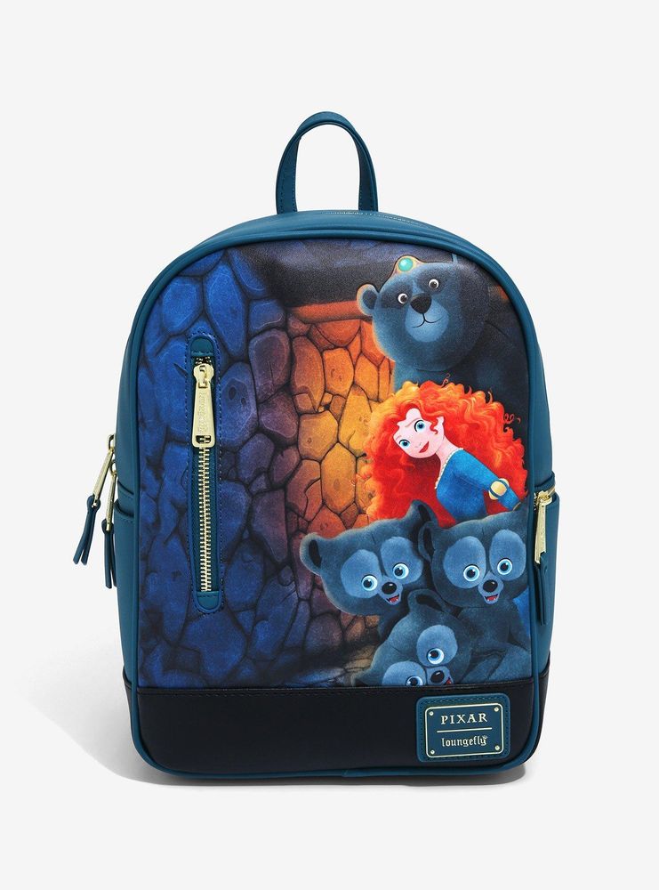Loungefly Disney Pixar Brave Merida & DunBroch Bears Mini Backpack - BoxLunch Exclusive