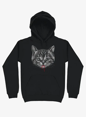 Pussy Cat Black Hoodie