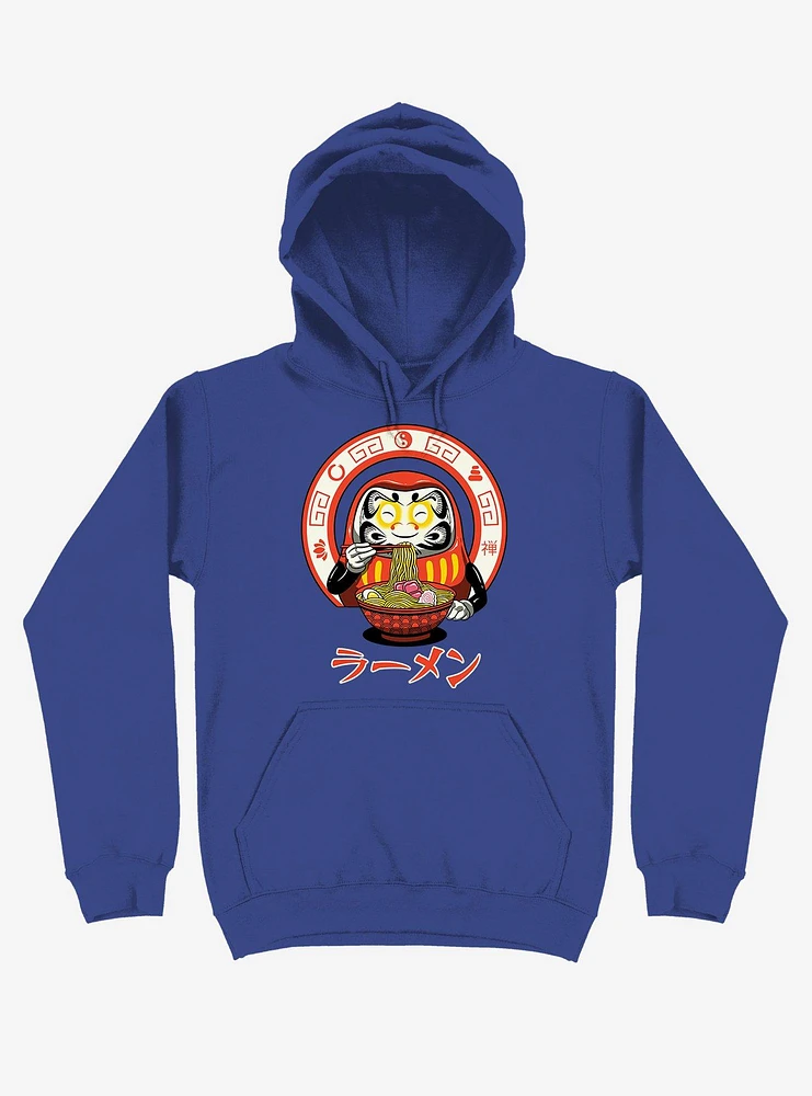 Daruma Zen Ramen Royal Blue Hoodie