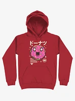 Kawaii Donut Red Hoodie