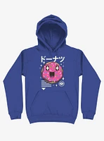 Kawaii Donut Royal Blue Hoodie