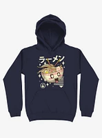 Kawaii Ramen Navy Blue Hoodie