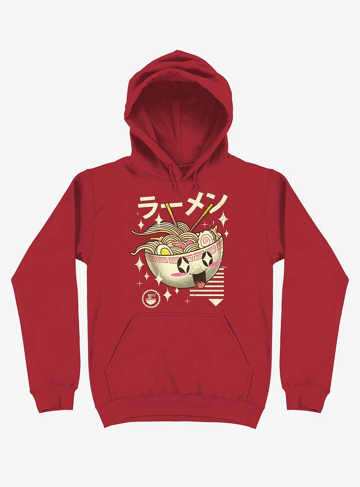 Kawaii Ramen Red Hoodie