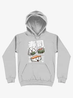 Kawaii Sushi Silver Hoodie