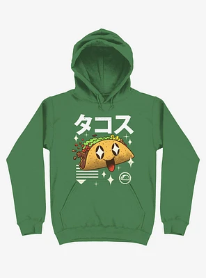 Kawaii Taco Kelly Green Hoodie