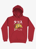 Kawaii Taco Red Hoodie